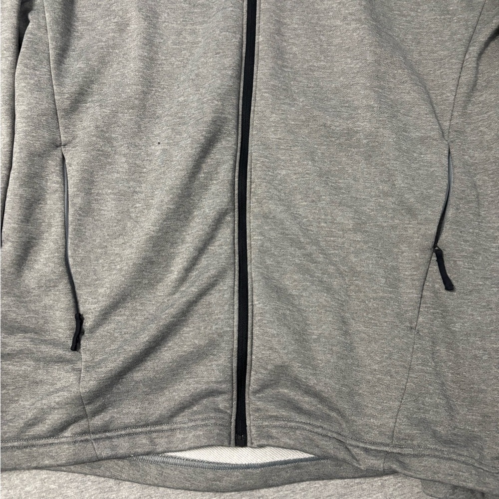 Under Armour Heather Gray Hoodie Large - Picture 5 of 8